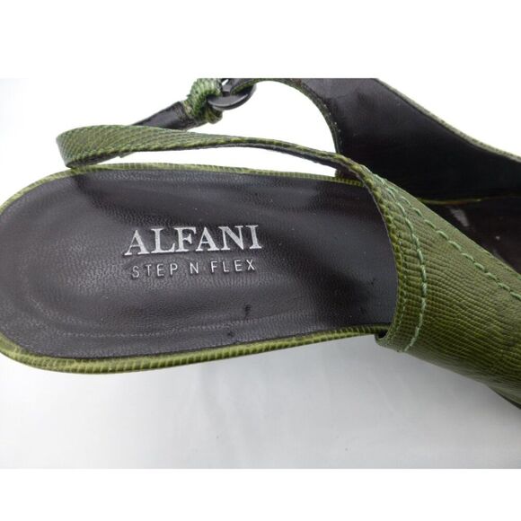 Alfani Green Step n Flex Hartford Slingbacks - Picture 5 of 11